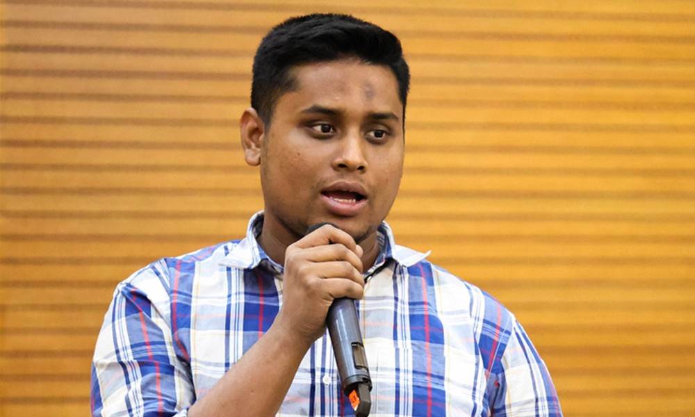 শাপলা কলি প্রতীকে কুমিল্লা-৪ আসনে লড়বেন হাসনাত আবদুল্লাহ