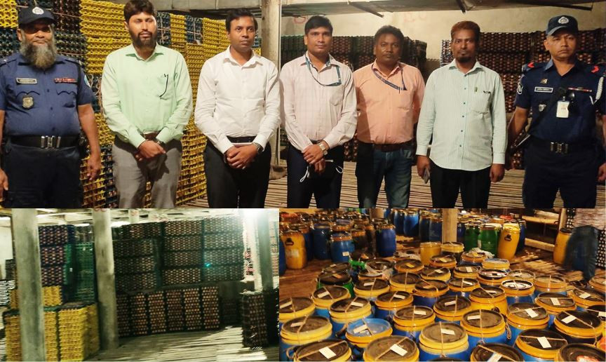 কুমিল্লায় অভিযানে আলুর হিমাগারে মিলল ২১ লাখ ডিম ও বিপুল পরিমাণ মিষ্টি