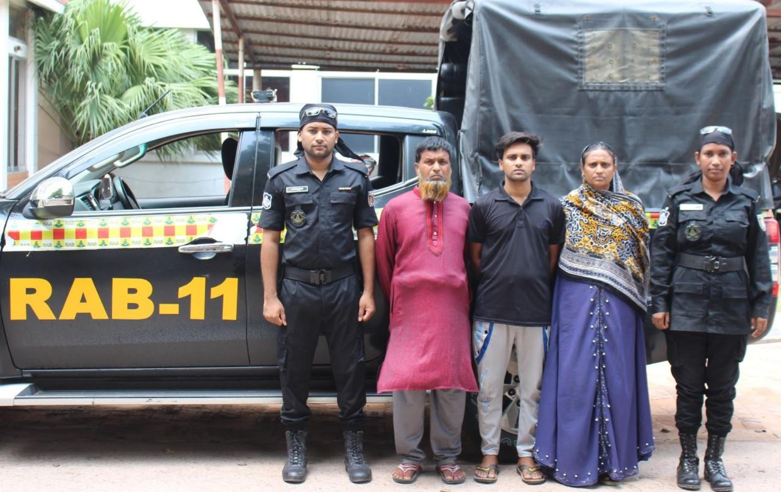 বিদেশে ভালো চাকরীর প্রলোভন দেখিয়ে মানব পাচার, গ্রেফতার ৩