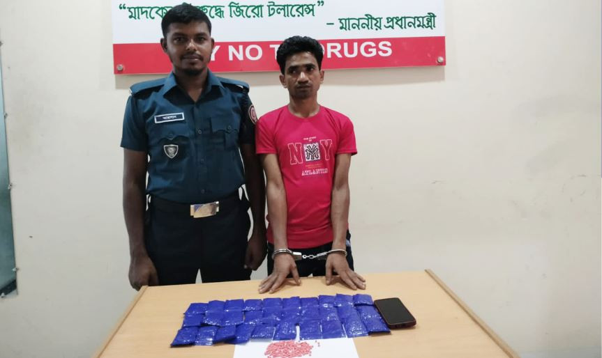 কুমিল্লায় ৬,০০০ পিস ইয়াবা ট্যাবলেটসহ আটক ১