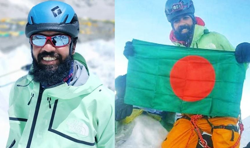 বিশ্বের সর্বোচ্চ শৃঙ্গ মাউন্ট এভারেস্ট জয় করলেন বাবর আলী
