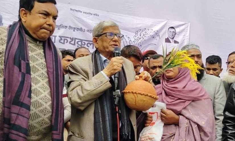 একটি দল মিথ্যা বলে মা-বোনদের বিভ্রান্ত করেছে: মির্জা ফখরুল