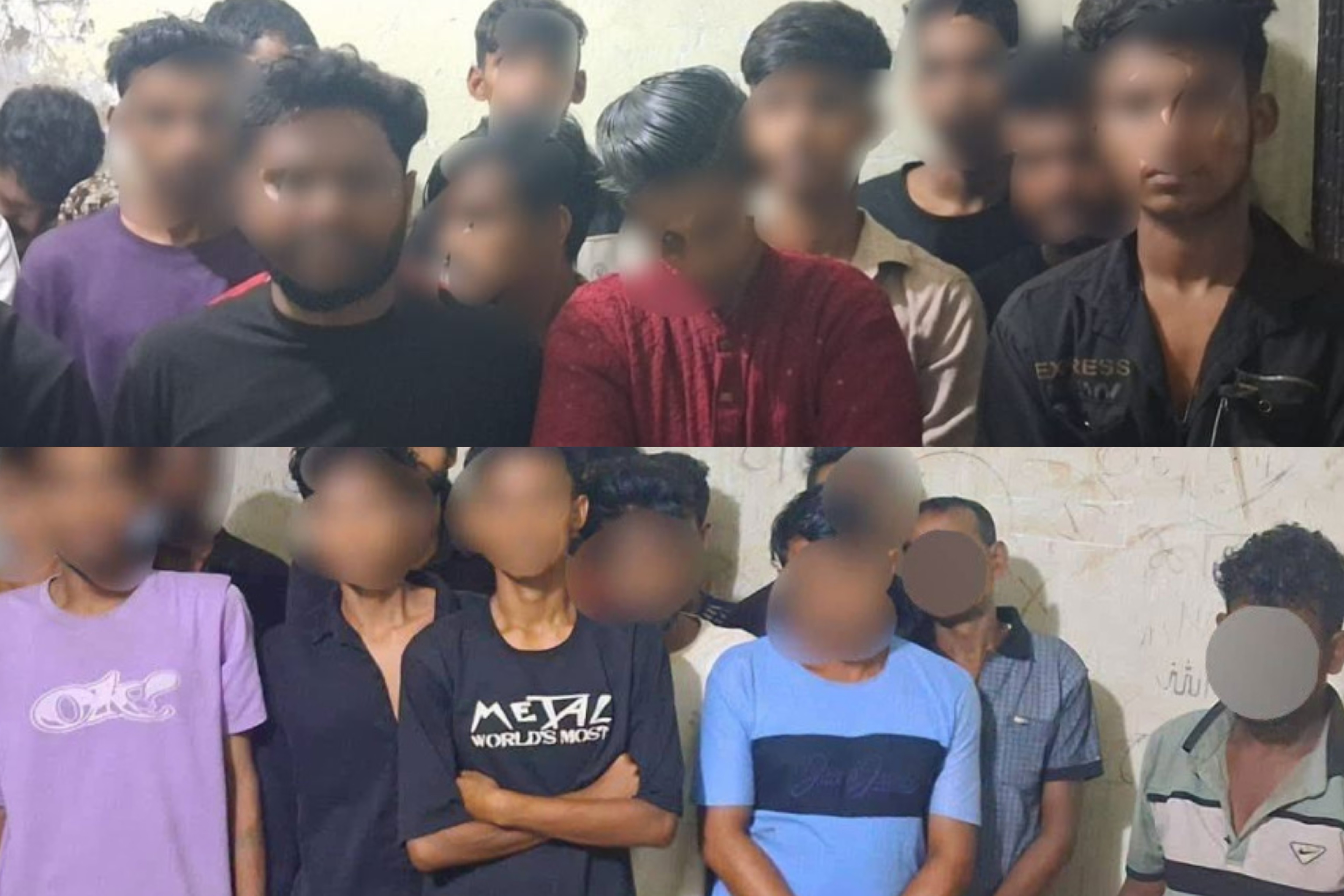 কুমিল্লায় কিশোর গ্যাং সন্দেহে এক রাতেই আটক ৬২৪