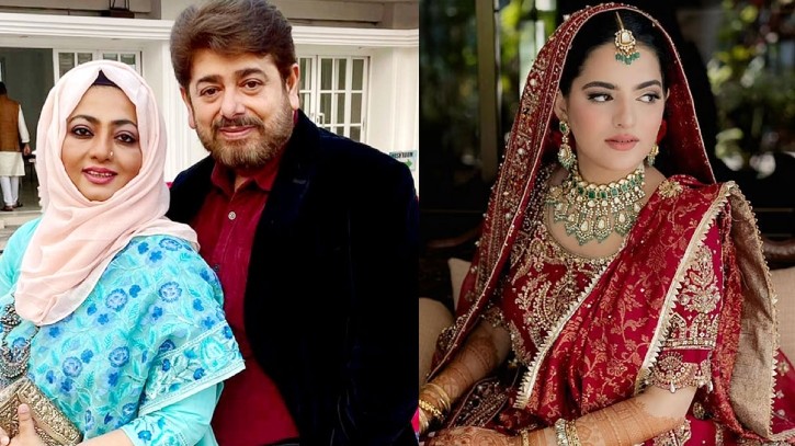 এবার বিয়ের পিঁড়িতে বসলেন হেনার মেয়ে